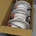 VARICART Smart Recessed Lighting 6 Inch, RGBCW Color Changing Smart Can Light Bluetooth Connect, Flicker Free, 13W 1300LM, Dimmable Retrofit Downlight Works with Alexa Voice & App Control, ETL, 6 Pack