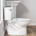 American Standard 8043A60G.020 AquaWash Essentials SpaLet Non Electric Bidet Toilet Seat With Manual Operation, White