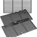 SafBbcue 15202031 Cooking Grates Replacement for Oklahoma Joes Grill Parts 15202031-63 19202096 Grill Grill Chef BM2000 FL2000 GBC1088WB Grids -Cast Iron