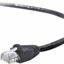 Ethernet Patch Snagless Cable Cord - Black