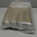 SUREHOME Champagne Flutes Plastic Champagne Glasses Disposable 100 Pack 5 Oz Gold Rim Mimosa Glasses Acrylic Wedding Toasting Cocktail Cups for New Years Eve Party Supplies 2026 New Years Decorations