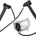 Front Left Side Door Power Window Regulator Replacement for Volkswagen Beetle Convertible 2003 2004 2005 2006 2007 2008 2009 2010 1Y0837461F 1Y0837461B