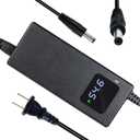 YZPOWER 48V Lithium Battery Charger,54.6 Volt 4A Power Supply Adapter Smart Fast Charging with Display for 48 Volt 13s Lithium Pack Built in Fan (54.6V 2A F)