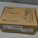 Veise VE012W Built-in WiFi Fingerprint Smart Lock, App Remote Control, Compatible with Alexa & Google Assistant, Keyless Entry for Front Door, Digital Keypad Deadbolt, Auto Lock, Matte Black