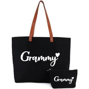 Grandma's Getaway Bag | Grandma Tote | Heavy Canvas Tote Bag | Grandma Gift | Birthday Gift | Mother's Day | Christmas Gift