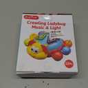 Baby Crawling Toys 6-12 Months, Musical Light Up Tummy Time Toy for Infant 0-6 7 8 9 10 Month Old, Toddler Spanish English Bilingual Learning Educational Development Gift 1 2 Year Old Boys Girls