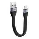 CableCreation MFi Certified iPhone Charging Cable - Short 15 cm, USB to Lightning, Fast Charging, Compatible with iPhone 14/14 Pro Max/13/12/12 Pro/11/X/XR/8/8 Plus/7/6S/6/SE, iPad (black)