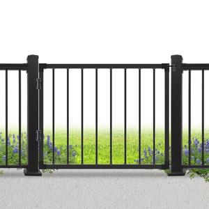 SunCrafts Deck Gate Outdoor，Heavy Duty Anti-Rust Porch Gate，ASTM Certified