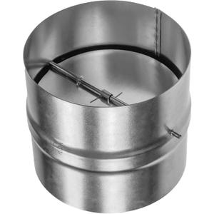 Draft Blocker 5'' Inch - Backdraft Damper - Draft Stopper - Backflow Preventer - Inline Fan Vent Deflector - One-Way Airflow Ducting - Dryer Duct Connector with Backdraught Flap