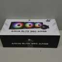 Thermalright Aqua Elite 360 ARGB CPU Water Cooler, with 3 PWM Fans, 1550RPM Speed,for AMD/AM4/AM5, Intel LGA1851/1150/1151/1155/1156/1200/2011/ 1700