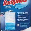 DampRid Pure Linen Hanging Moisture Absorber, 16 oz., 3 Count (Pack of 1) - Eliminates Musty Odors for Fresher, Cleaner Air, Ideal for Closet, 14% More Moisture Absorbing Power*