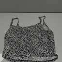 SOLY HUX Women's Y2K Leopard Print Cami Crop Tops Spaghetti Strap Casual Tank Top Multi Leopard Large