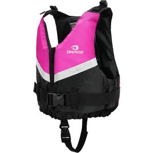 Owntop Swim Jacket Kids Adults | Super-Thin & Lightweight | Comfortable Crotch Strap | Easy-to-spot Colors | Swimming Training, Kayak, Boating (Youth (50-90 lbs), Pink)