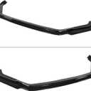 Front Lip Splitter Glossy Black for Honda Civic Type-R FL5 2023-2026 | JDM Style Air Dam Chin Spoiler,Easy Installation,Perfect Fit