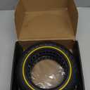 10x2.125 Rubber Solid Tire 50/75-6.1 fit for VOLPAM SP06,TurboAnt X7 Max/X7 Pro Electric Scooter Front/Rear, 10x2/54-152 Tire for Gotrax G4/G30LP Plus Hiboy S2/S2R Plus, 2PCS Yellow