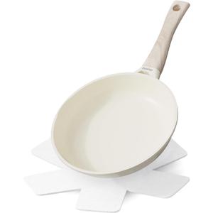 Granite Frying Pan, 8 Inch Non Stick Frying Pans, Lightweight Nonstick Pans for Omelets & Eggs, PFOA & PFAS Free Non-toxic Cookware Chef's Pan, Induction Compatible Fast & Even Heat Skillet