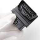 OBD2 Splitter, bbfly-B31 Full 16pin OBDII Port 1 Male Splitter to 2 Female Extension Cable 1.6IN/4CM (B31 1PACK)