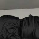 Lanest Housing Silk Satin Sheets, Full Size Satin Bed Sheet Set with Deep Pockets, Cooling Soft and Hypoallergenic Satin Sheets Full - Black