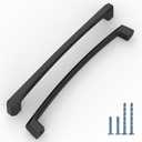 10 Pack 6 Inch(152mm) Kitchen Cabinet Handles Matte Black Cabinet Pulls Kitchen Cabinet Hardware Drawer Pulls for Dresser Cupboard Wardrobe