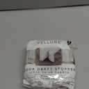 Vellure Door Draft Stopper for Bottom of Door - Premium Door Sweep for Bottom of Door/Weather Stripping Door Seal (Save Energy  installs Quickly and Easily) Door Strip Ideal for (white)