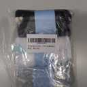 Women's Slouchy Socks Soft Casual Calf Socks Retro Scrunch Crew Socks 3/4 Pairs (Black&white&grey)