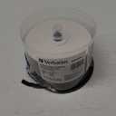 Verbatim DVD-R Blank Discs 4.7GB 16X DataLifePlus White Inkjet Printable Recordable Disc Hub Printable - 50pk Spindle 95079