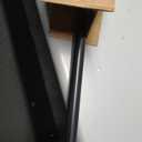 Ivilon Tension Curtain Rod - Spring Tension Rod for Windows or Shower, 54 to 90 Inch. Black