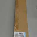 LazBlinds Cordless French Door Blinds, No Drill Roll Up Zebra Blinds for Doors, Light Control Day and Night Sheer Shades for Front Door Patio Sidelight Glass Door, 14'' W x 70'' L, White