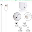 34ft Power Cord Compatible with Google Nest Cam(Battery) Camera, Magnetic Charging Cable for Google Nest Cam Indoor Outdoor Camera