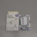 MHYALUDO for AirPods Pro Case (2nd/1st Gen), Dual-Color Design with Automatic Pop-Up Lid, Includes Cleaning Tool, Durable and Shockproof, Compatible with Wireless Charging, White/Green