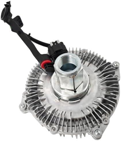 Lapvier 15-40577 Engine Cooling Fan Clutch Assembly Replacement for Chevy Silverado 2500 HD 3500 HD, Compatible with GMC Sierra 2500 3500 HD 6.6L 2017-2019 84013368