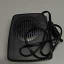 Car Heater, Portable Electronic Auto Fan Heater 12V 200W 2 in 1 Heating/Cooling Function Fast Heating Car Defrost Defogger, Black