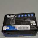 X-ACTO Pencil Sharpener, Mighty Mite Electric Pencil Sharpener, With Pencil Saver, SafeStart Motor, Black, 1 Count - Home, Office, School, Teacher Supplies