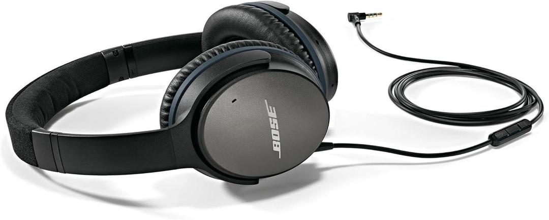 Bose QuietComfort 25 Acoustic Noise Cancelling Headphones for Samsung and Android devices, Black (wired, 3.5mm) 