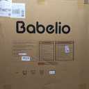Babelio Extra Wide Dog Gate with Small Cat Door, CatPrivilege III, 29-55"