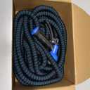 Flexi Hose Expandable Garden Hose with 8 Function Nozzle, 100FT - Lightweight Retractable Garden Hose, Water Hose - No-Kink Flexibility, 3/4 Inch Solid Brass Fittings and Double Latex Core