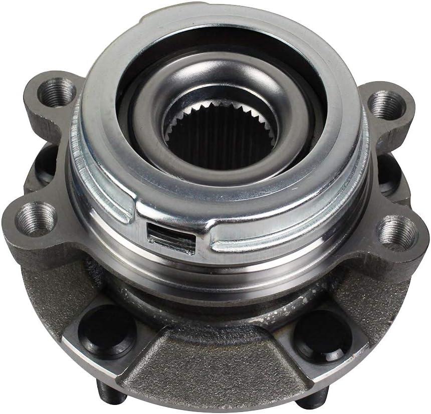 Autoround 513296 Front Wheel Hub and Bearing Assembly Fit for Nissan Altima 2007-18, Maxima 2009-19, Pathfinder 2013-19, Murano 2009-18, Quest 2011-17, Infiniti QX60 2014-19, JX35 2013 5-Lug