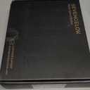 Black Bathroom Faucet Bathroom Sink Faucet SUS304 Stainless Steel for 1 Hole or 3 Holes Sink Single Handle Faucet One Hole with Pop Up Drain with Overflow Modern Vanity Faucets, SF3P-BK