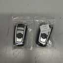 X AUTOHAUX 2pcs 315MHz KR55WK49863 Replacement Smart Proximity Keyless Entry Remote Key Fob for BMW 550i 530i 535i 520i 2009-2016 3 Buttons with Door Key PCF794 Chip