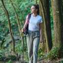 Hugut Women's Hiking Pants Quick Dry Lightweight Cargo Pants UPF 50 Water Resistant Zipper Pockets Golf Travel Work Camping (Black, S)