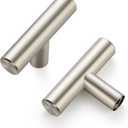 Ravinte 2'' Cabinet Handles Stainless Steel Satin Nickel Kitchen Cabinet Hardware Handles of Kitchen Cupboard Handles 10 Pack