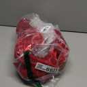 Large Plush Velvet Bows Set of 2 16-Inch Christmas Bow Tree Topper for Christmas Tree Decoration Door Window Decor (Burgundy)