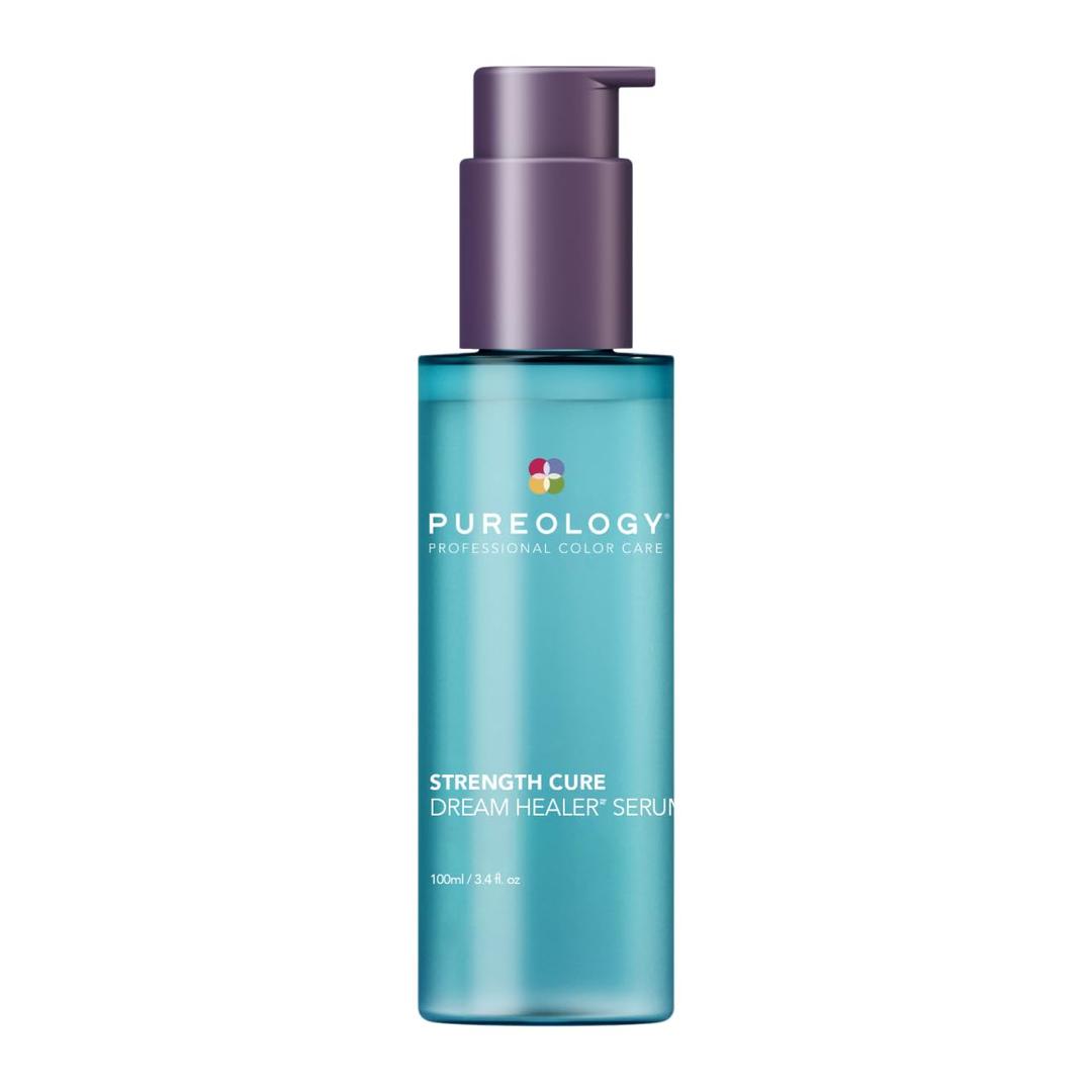Pureology Strength Cure Dream Healer Hair Serum - Lightweight Leave-In Treatment, Split End Hair Repair, Smoothing & Strengthening Heat Protectant, Vegan
