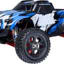RC Station 12mm Hex RC Wheels and Tires for Hyper Go H16BM H14BM Tires and Wheels 1/14 1/16 with Foam Inserts for Traxxas Wltoys 144001 etc 1/18 RC Car Street Tires Wheels Preglued