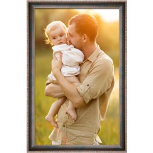 20x30 Frame Vintage Green, Ornate 30x20in Picture Frame with Floral Trim, for 20 x 30inch Gallery Photo Pic with HD Plexiglass, 1.6in Widen 0.8in Thick, Horizontal Vertical Wall Display