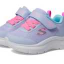 Skechers Unisex Child Skech Fast Sneaker, Lavender/Multi, 8 Toddler US