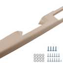 80995 Front Driver Side Door Armrest Repair with Release Handle Above Armrest (27 inch) Fit for Chevrolet Chevy Silverado Tahoe Suburban Sierra GMC Avalanche 2010-2014 Replaces OE# 80995 (Tan)