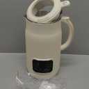 50oz Nut Milk Maker Machine(Stainless Steel) Blender, 8-in-1 Automatic Soy Milk Maker for Vegan, Homemade Almond/Coconut/Oat Plant-Based Milk with 18H Delay Start,4H Keep Warm, Self-Clean& Boil Water