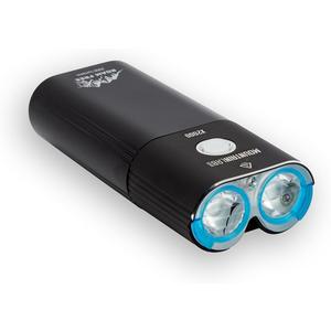 Mountain Lab X2000 Flashlight Kit  2000 Lumen High-Performance LED Light with Handlebar & Helmet Mounts, Remote Control, and Power Bank Function