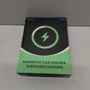 Coolpow for Magsafe Car Mount Charger100% Stable15W Magsafe Car Charger Magnetic Phone Holders for Your Car Accessories for Women Men Car Phone Holder Wireless Car Charger for iPhone 17 16 15 14 13 (Black)